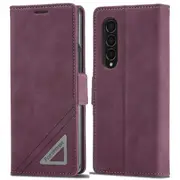 FORWENW Shockproof PU Leather Stand Flip Phone Case For Samsung Galaxy Z Fold 4