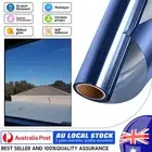50x300cm One Way Reflective Mirror Window Glass Block Heat UV Glare Film 20% VLT