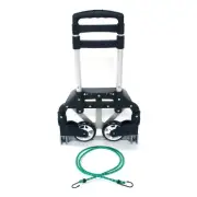 Compact Folding Aluminium Hand Truck Trolley Luggage Cart Foldable Dolly Push