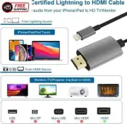 BrandNEW Lightning to HDMI Cable Adapter for any device 1080P Digital AV Adapter