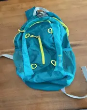 Eddie Bauer Rippac Daypac 20L Stowaway Packable Backpack Pack Day Pack Teal NEW