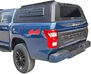 ALCYBD 4x4 Pickup Aluminum Canopy Foldable Truck Hard Top Canopy Compatible for Foton G7 G9 Mars Car Truck Topper Bed Canopy