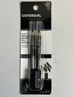 CoverGirl Easy Breezy Brow Fill + Define Eye Brow Pencils 500 Black 0.06oz