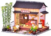 WEKAMOS 1 Set Handmade Model Kits Miniature Style Miniature Kit Decoration House Model Assembling House Garden Model Adornment Handicraft Adornment Plastic