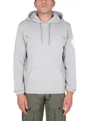 [Alexander McQueen] Alexander McQueen-Sweatshirt With Embroidered Skull-Uomo L