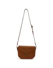 Tony Bianco RIO CLASP CROSSBODY BAG In Tan Colour, BNWT, RRP $109