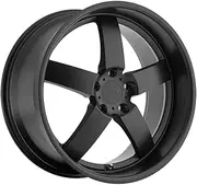 TSW Rockingham Black Wheel with Matte Finish (19 x 8. inches /5 x 100 mm, 35 mm Offset)