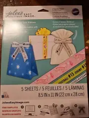 ( 8 PACKS) Jolee's Boutique Easy Image Transfer Sheets For Light Satin Ribbons