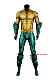 Aquaman 2 the Lost Kingdom Arthur Curry Cosplay Costume Outfits Jumpsuit Zentai