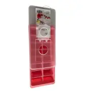 Silicone Ice Cube Tray, Easy Release Ice Tray with Lids , 18 Cubes BPA Free
