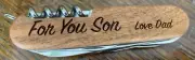 Victorinox Huntsman Swiss Army Knife - Walnut Wood - Personalised