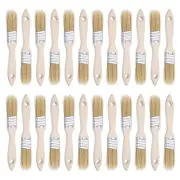 96Pcs Paint Brush 1" Width Natural Bristle Chip Painting Brushes Flat Art Brush