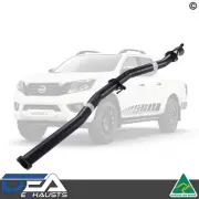 3 Inch DPF Back Exhaust Pipe Only For Navara D23 NP300 2.3L Diff Dump