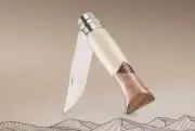 Opinel Classic No7 Ash wood Stainless Steel Lock Blade Folding Pocket Knife gift