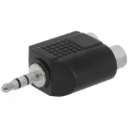 3.5mm Stereo Male to Dual RCA Female Adapter-AVU