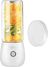 Personal Size Blender, USB Rechargeable Handheld Mixer, Compact Smoothie Maker, Portable Kitchen Gadget (3.3 x 3.3 x 8.3 inches), for Home, Workplace, Travel, and Outdoor Use