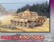 Dragon #7246 1/72 SD.KFZ.182 King tiger