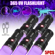 120W Type-C High Powerful 365nm Black Light UV Flashlight Light HIGH Definition