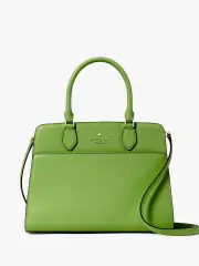 Madison Saffiano Leather Medium Satchel