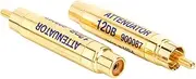 12 dB RCA Line Level Attenuator Pair