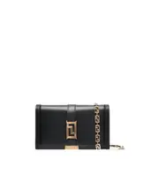 Versace Greca Goddess Shoulder Bag One size Black