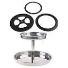 1/2 Tier Turntable Cabinet Organizer 360 Degree Rotating Spice Rack