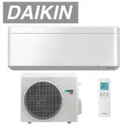 DAIKIN Zena (White Hairline) 3.5kW Reverse Cycle Inverter Split System FTXJ35T-W Built-In Wifi