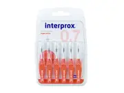 [Dentaid] Interprox Interdental Brushes 0.7 Super Micro 2mm x6
