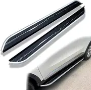 2pcs fit for VW Volkswagen Amarok 2011-2022 SUV Side Step Running Boards NerfBar Accessories Aluminium Pedal (with Brackets)