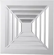 12/18/24-Inch High-Efficiency Bathroom Exhaust Fan, 509CFM, Low Noise, Ideal For Bathrooms, Bedrooms, Kitchens & More(10inch)