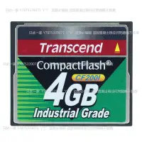 在飛比找Yahoo!奇摩拍賣優惠-Transcend創見 CF 4G 工業級CF卡 4GB T