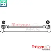 BRAKE HOSE 4110224 FOR PEUGEOT 208/I 207/CC/SW 301 2008 CITROËN C3/PICASSO/II
