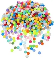 DOITOOL 1000pcs Ball Accessories Decorations for Home Costume for Plush Crafts for Poms DIY Faux Plush Accessories Costume Accessories Ball Colorful Random Color