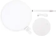 Starrypxl 36cm USB Desktop Fill Light 2900K-6600K Beauty Selfie Fill Light Desktop Selfie Light with 168pcs LED Chips for Photography Live Streaming (白)