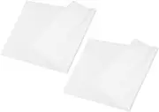 Gatuida 2pcs Large White Painting Canvas Roll of Blank Cloth for Oil Acrylic and Watercolor DIY Projects for Indoor Outdoor Art Creations