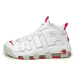 R'代購 NIKE AIR MORE UPTEMPO 白紅 大AIR FOG UNIVERSITY DX8965-100