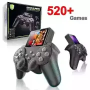 S10 MINI VIDEO GAME CONSOLE – 520 GAMES, DUAL CONTROLLERS, AV OUTPUT BRAND NEW