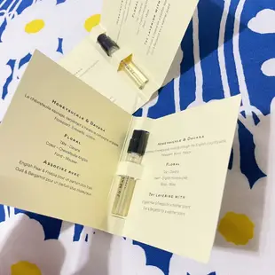 現貨 Jo Malone 金銀花與印蒿香水 針管香水 Jo Malone London 小樣 小香 英國 雅詩蘭黛