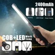 Mechanic COB LED Work Light Work Shop Inspection Lamp Hand Torch Rechargeable