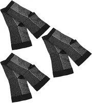 VERDANVERSE 3Pairs Unisex Compression Socks for Plantar Breathable Ankle Support Socks for Relief and Enhanced Circulation for Sports and Daily Wear