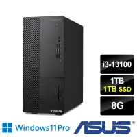 在飛比找momo購物網優惠-【ASUS 華碩】i3四核商用電腦(M700ME/i3-13