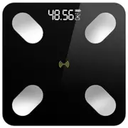 Smart Bluetooth Body Fat Scale Black Scales