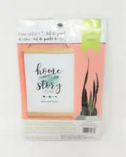 Dimensions Counted Cross Stitch Kit - Home is Where our Story Begins - New