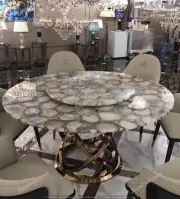 Grey Agate Stone Table Top ,Agate Stone Table Top, Agate Coffee Center Table Top