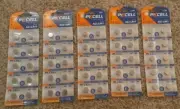 50 Quantity - LR41 AG3 Alkaline Battery Button Cell Ornament, Watch, Thermometer