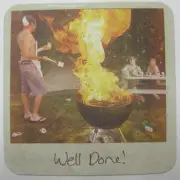 UNDERDOG WELL DONE GRILL AFIRE Beer COASTER Mat Frederick MARYLAND 2013 COLORADO
