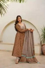 Anarkali Suit with Dupatta Set Indian Women Wear ANARKALI Designer Party SUIT