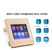 Home Amplifier Bluetooth Music Ceiling Speaker Touch Key Bathroom PA System