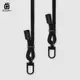 iCCUPY 可調式手機掛繩背帶組（內含掛繩＋透明夾片）-純黑_廠商直送
