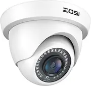ZOSI 1080P HD Security Camera Indoor Outdoor,1920TVL 2.0MP 4-in-1 HD TVI/CVI/AHD/CVBS CCTV Camera,Weatherproof,80ft IR Night Vision,for 960H,720P,1080P,5MP,4K Analog Home Surveillance DVR System